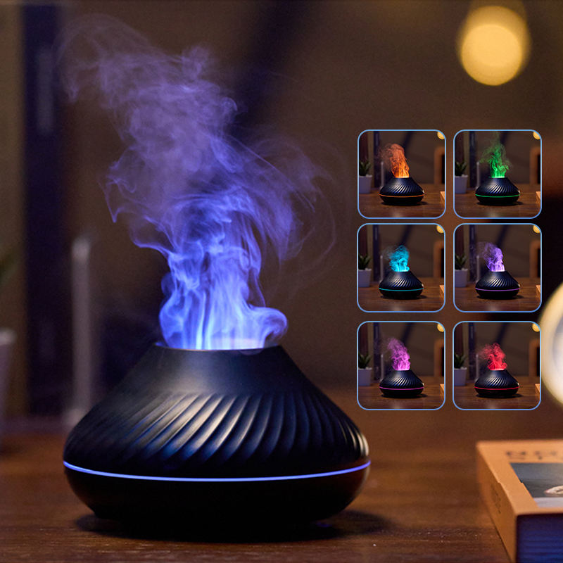 Flame Humidifier Diffuser Aroma By Elmiry