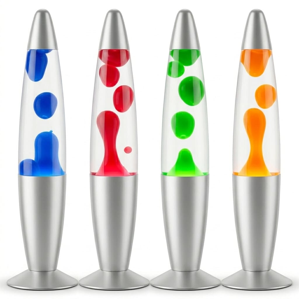 Mini Wax Night Light – Small Lava Lamp for Cozy Ambient Lighting